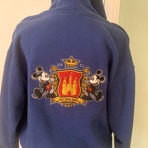 1971 Walt Disney World hoodie zip up jacket